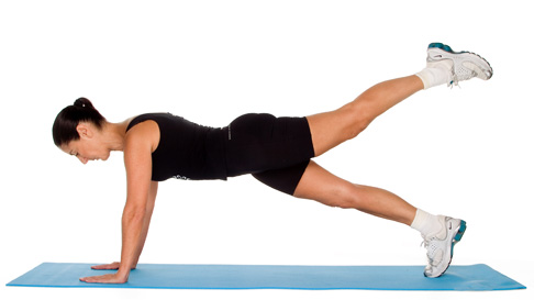  Posture for Life - Plank - Straight Leg Raise